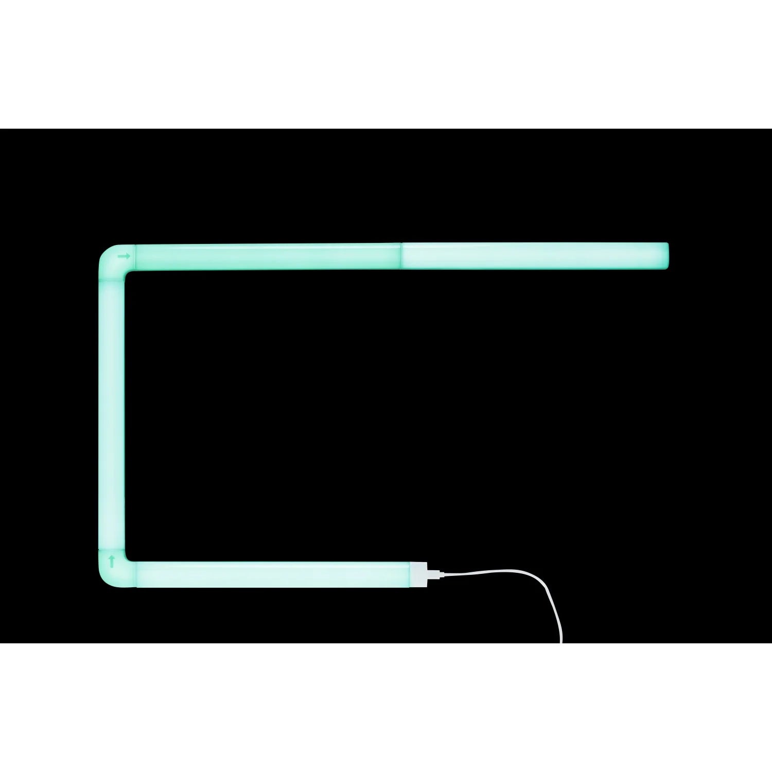 RGB Neon Tube Wall Light with Remote, Light Reacts to Music, Tubes Allow Different Configurations