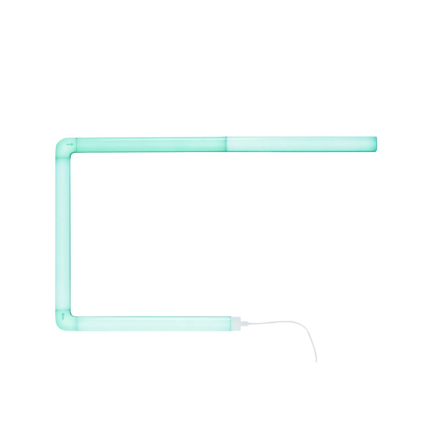 RGB Neon Tube Wall Light with Remote, Light Reacts to Music, Tubes Allow Different Configurations