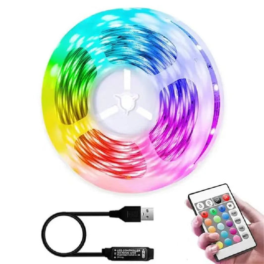 4-16Ft Led Lights for Bedroom, LED Strip Lights with Remote Control RGB LED Strip, LED Lights for Room Home Party